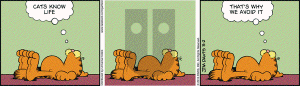Garfield on Saturday March 2, 2013 Comic Strip