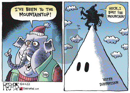 Rob Rogers on Tuesday January 18, 2022 Comic Strip