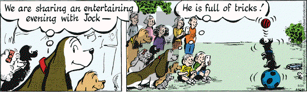 Fred Basset on Monday August 24, 2020 Comic Strip