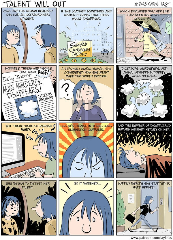 Lay Lines - Monday July 17, 2023 Comic Strip