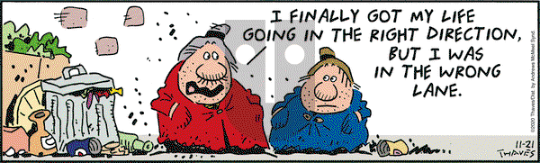 Frank and Ernest on Saturday November 21, 2020 Comic Strip