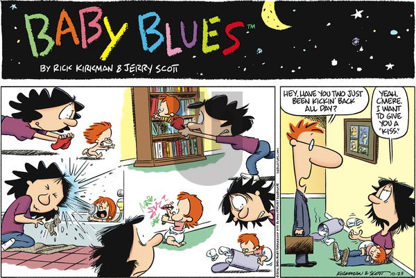 Baby Blues on Sunday October 23, 2016 Comic Strip