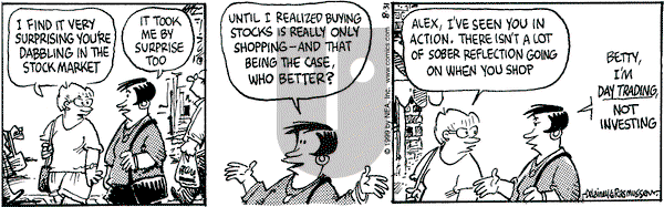 Betty on Tuesday August 31, 1999 Comic Strip