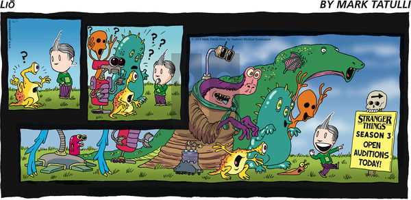 Lio on Sunday June 17, 2018 Comic Strip
