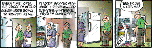 Pickles - Tuesday November 3, 2015 Comic Strip