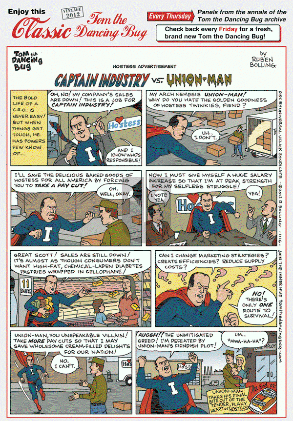 Tom the Dancing Bug on Thursday February 14, 2019 Comic Strip