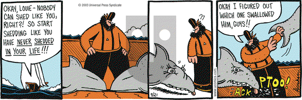 Overboard on Friday March 21, 2003 Comic Strip