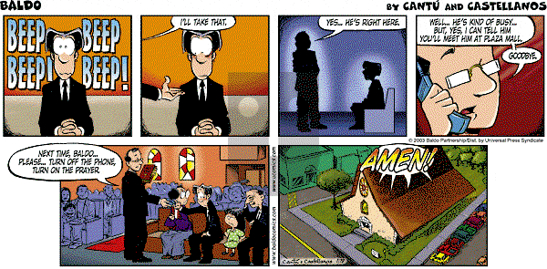 Baldo - Sunday January 19, 2003 Comic Strip