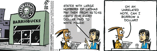 La Cucaracha on Wednesday November 15, 2017 Comic Strip