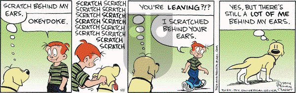 Red and Rover on Monday May 5, 2014 Comic Strip