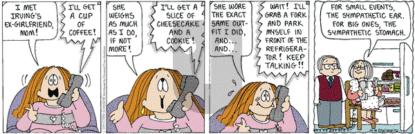 Cathy Classics on Saturday April 10, 1999 Comic Strip