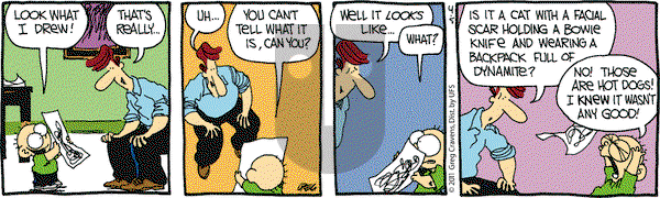 The Buckets on Tuesday April 5, 2011 Comic Strip