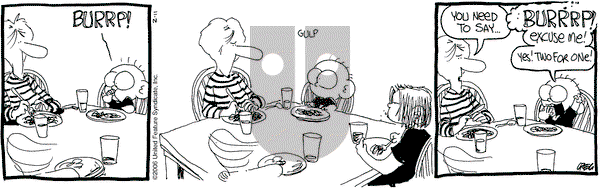 The Buckets on Saturday February 11, 2006 Comic Strip