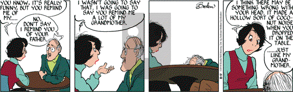 9 Chickweed Lane on Friday August 10, 2018 Comic Strip