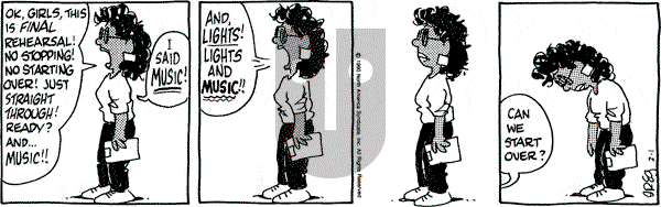 Luann on Thursday February 1, 1990 Comic Strip