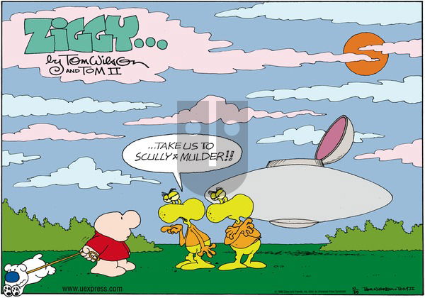 Ziggy on Sunday October 25, 1998 Comic Strip