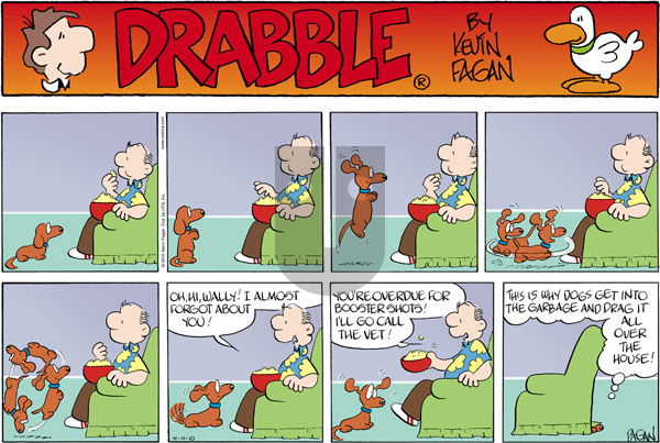 Drabble on Sunday April 4, 2010 Comic Strip