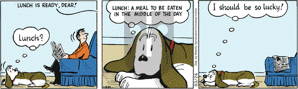 Fred Basset on Friday March 26, 2010 Comic Strip