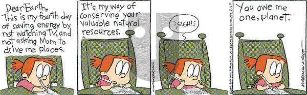 Baby Blues on Thursday April 23, 2009 Comic Strip