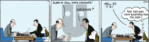 Fred Basset - Monday January 13, 2025 Comic Strip