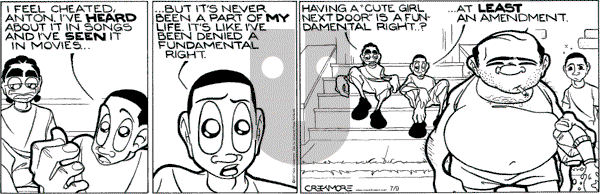 Maintaining on Monday July 9, 2007 Comic Strip