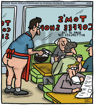 The Argyle Sweater - Wednesday September 28, 2022 Comic Strip