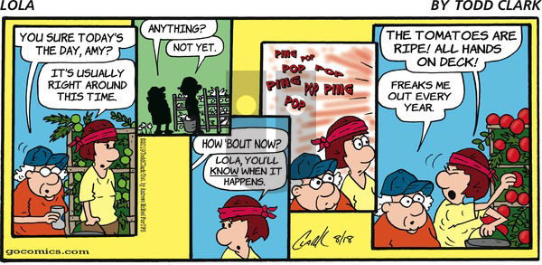 Lola on Sunday August 18, 2019 Comic Strip