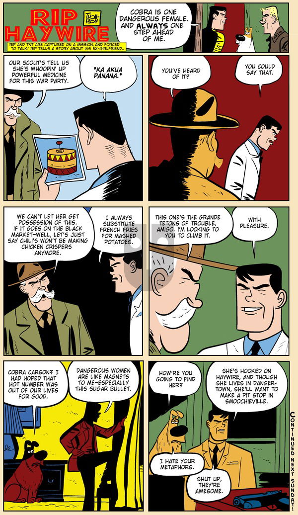 Rip Haywire on Sunday June 30, 2013 Comic Strip