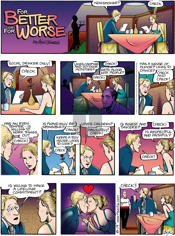 For Better or For Worse - Sunday August 19, 2007 Comic Strip
