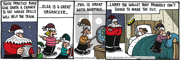 Overboard on Thursday December 7, 2017 Comic Strip