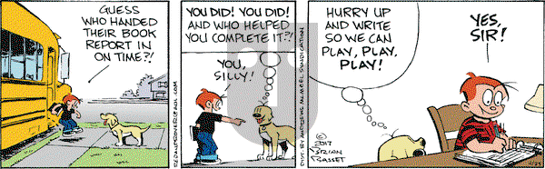 Red and Rover - Tuesday April 25, 2017 Comic Strip