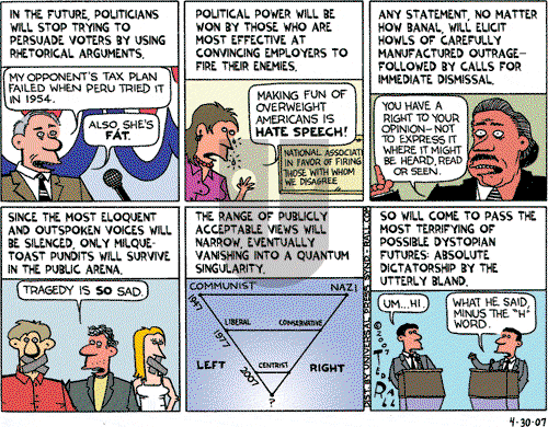 Ted Rall on Monday April 30, 2007 Comic Strip