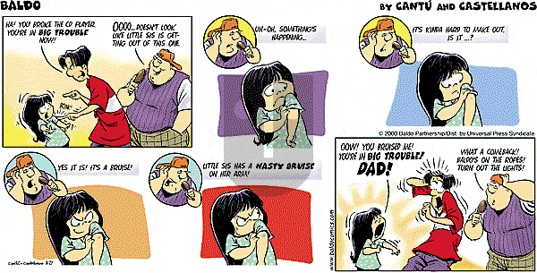 Baldo - Sunday August 27, 2000 Comic Strip