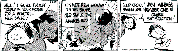 Rose is Rose on Thursday March 25, 1999 Comic Strip