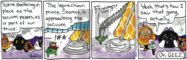 Breaking Cat News on Friday March 21, 2025 Comic Strip