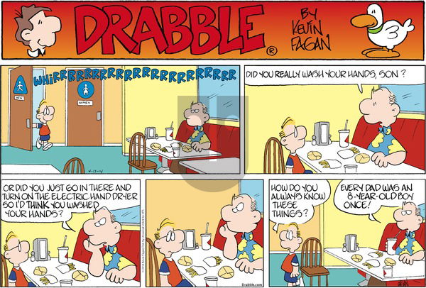 Drabble on Sunday April 13, 2014 Comic Strip