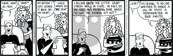 Clear Blue Water on Wednesday January 24, 2007 Comic Strip