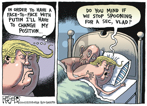 Rob Rogers on Friday July 7, 2017 Comic Strip