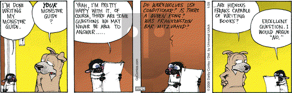 Get Fuzzy - Thursday January 28, 2016 Comic Strip