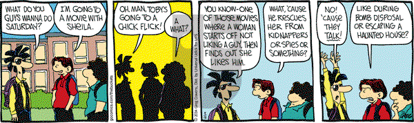The Buckets on Thursday September 18, 2014 Comic Strip