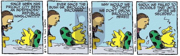 Prickly City on Wednesday July 30, 2008 Comic Strip
