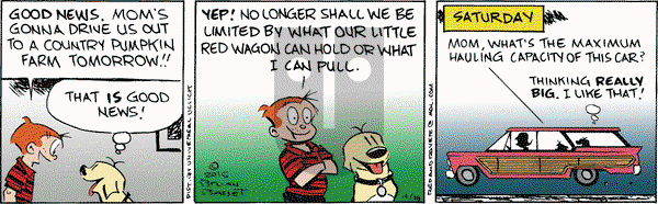 Red and Rover on Friday October 28, 2016 Comic Strip