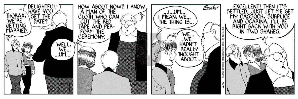 9 Chickweed Lane - Saturday February 11, 2006 Comic Strip