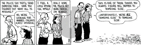 Calvin and Hobbes - Tuesday May 14, 2024 Comic Strip