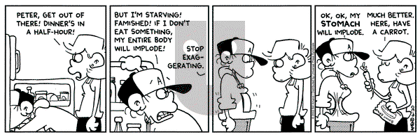 FoxTrot on Wednesday November 20, 2002 Comic Strip