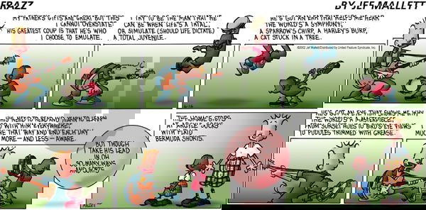 Frazz on Sunday June 16, 2002 Comic Strip