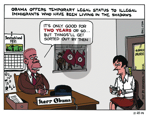 Ted Rall on Friday November 21, 2014 Comic Strip