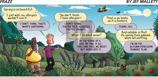 Frazz on Sunday May 25, 2025 Comic Strip