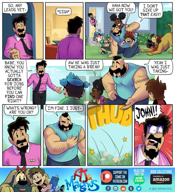 AJ and Magnus on Sunday May 2, 2021 Comic Strip
