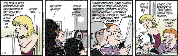 Doonesbury on Friday May 25, 2018 Comic Strip